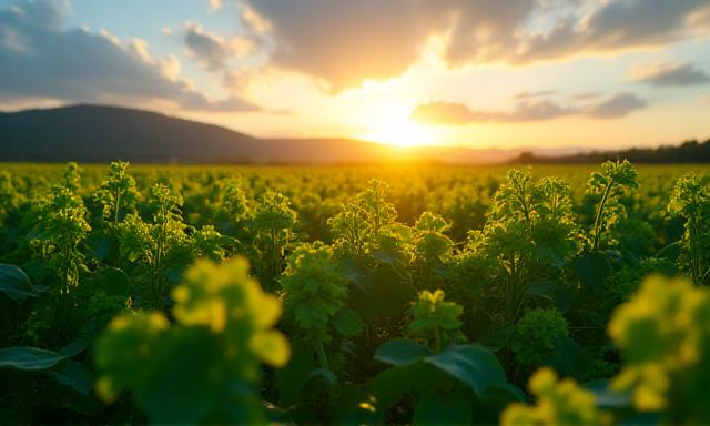 Campo de soja representando o PIB do agronegócio